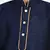 Blue woven blended cotton boys-dhoti-kurta