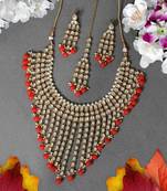 Orange necklace-sets