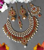 Brown necklace-sets