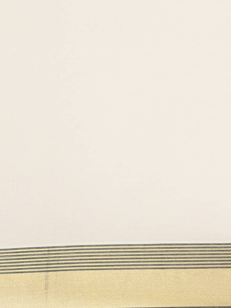 white pure cotton woven saree with blouse