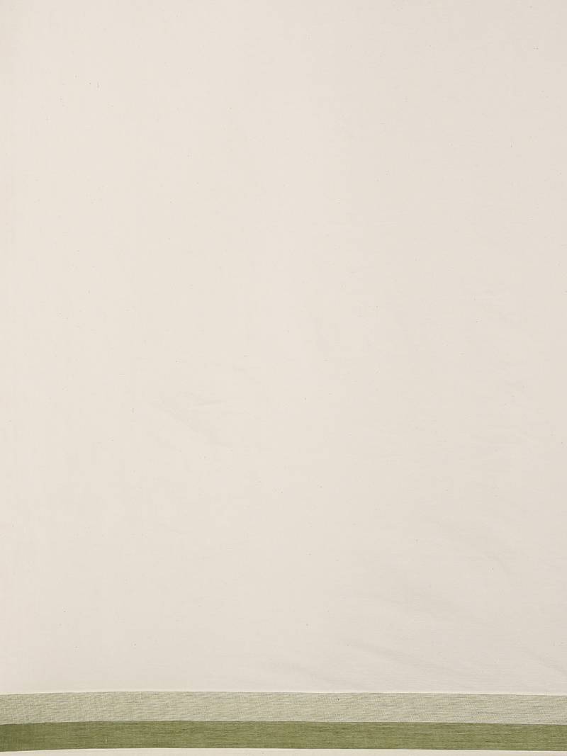 white pure cotton woven saree with blouse