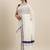 white pure cotton woven saree with blouse