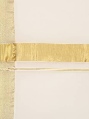white pure cotton woven saree with blouse 5