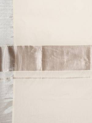 white pure cotton woven saree with blouse 5