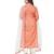 Orange Silk Ikkat Gotta Straight Kurti with Straight Gotta Palazzo and Net Sequence Dupatta