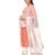 Orange Silk Ikkat Gotta Straight Kurti with Straight Gotta Palazzo and Net Sequence Dupatta