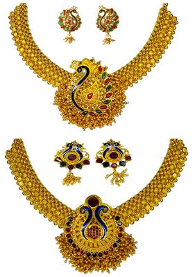 kolhapuri traditional chokers combo sets 1