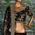 Attractive Black Dori, Zari, and Sequins Embroidered Thai Silk designer lehenga choli designs