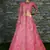 Mesmerizing Pink Dori, Zari, and Sequins Embroidered Thai Silk indian wedding lehenga dress