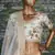 Delightful White Dori, Zari, and Sequins Embroidered Thai Silk indian designer lehenga choli designs