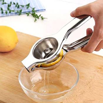 NFI essentials Food Grade Sturdy Stainless Steel Lemon Squeezer 1