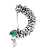 Traditional Oxidised Maharashtrian Nath for women and girls