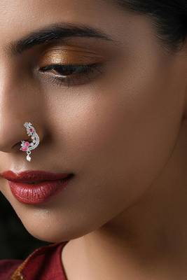 Traditional Oxidised Maharashtrian Nath for women and girls 2