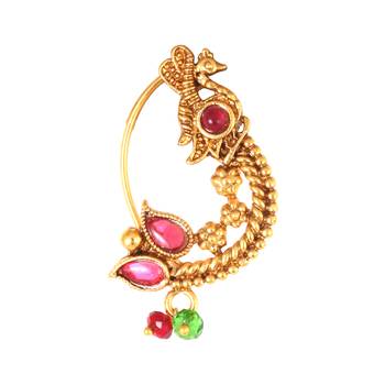 Traditional Maharashtrian Nath for women and girls 1