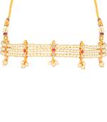 Traditional Maharashrian Pearl Collection Thusi (chokar) Necklace for Women and Grils 