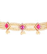 Traditional Maharashrian Pearl Collection Thusi (chokar) Necklace for Women and Grils 