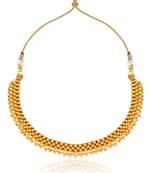 Traditional Maharashtrian Thusi (chokar) necklace for women and girls