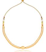 Traditional Maharashtrian Thusi (chokar) necklace for women and girls