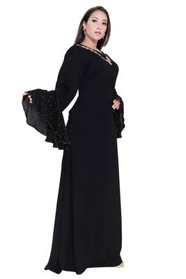 Dubai Staylish Fancy Abaya African Kaftan Islamic Jalabab Dresses  2