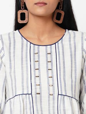 White woven cotton tunics 5