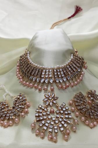 Gold necklaces