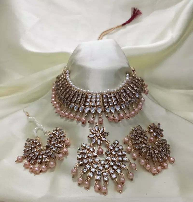 Gold necklaces
