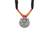 Multi-color With Mustard Tassel Necklace