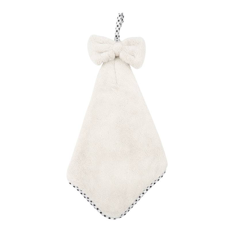 NFI essentials Microfiber Hanging Hand Towel for Wash Basin, Kitchen Basin Set of 4 Multipurpose Hand Wipe Super