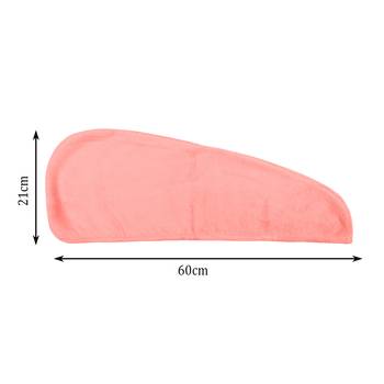 NFI essentials Hair Drying Microfiber Towel Set of 3 Absorbent Super Quick Dry Shower Hair Towel 4
