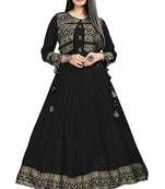 Jambu Creation Women's Rayon Anarkali Kurti with Jacket