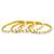 White pearl bangles-and-bracelets