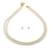 White pearl necklaces