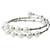 White pearl bracelets