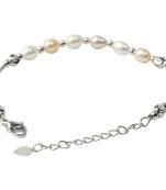 Multicolor pearl bracelets