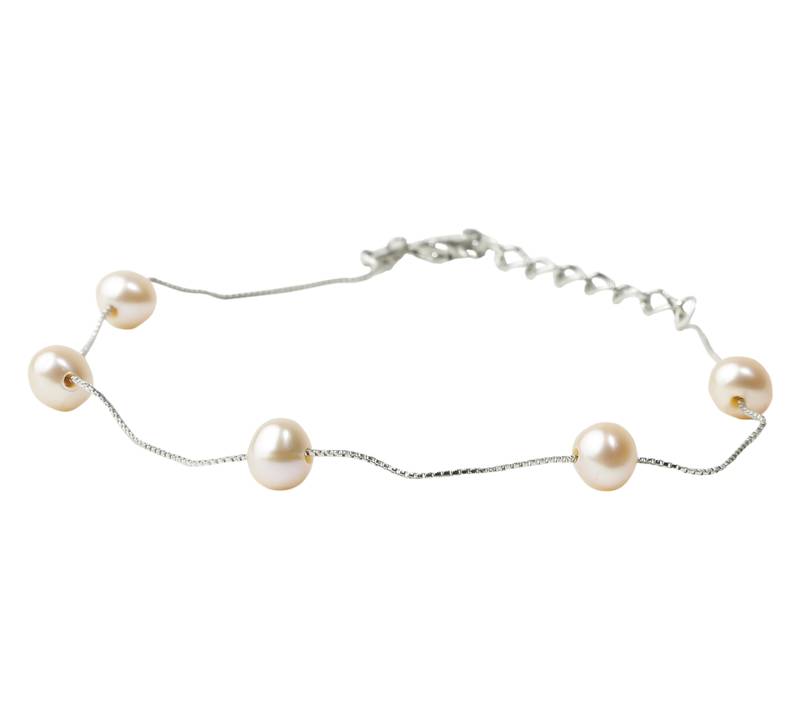 Pink pearl bracelets