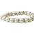 White pearl bracelets