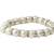 White pearl bracelets