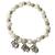 White pearl bracelets
