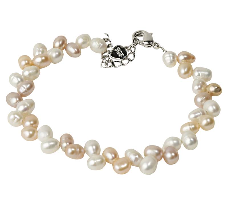 Multicolor pearl bracelets