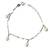 White pearl bracelets
