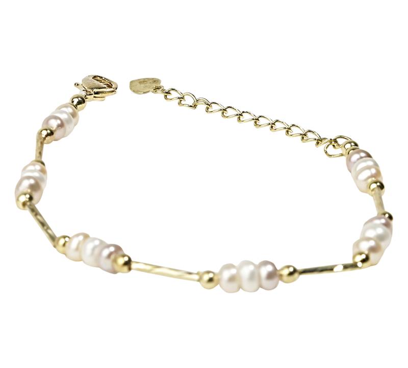 Multicolor pearl bracelets