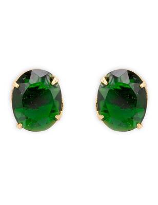 Green earrings 1
