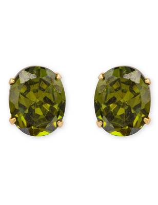 Green earrings 1