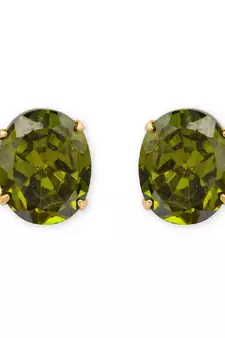 Green earrings