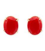 Red earrings