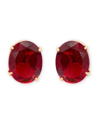 Red earrings 1