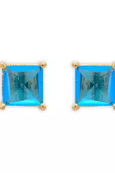 Blue earrings