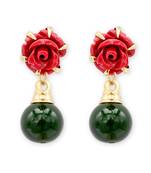 Multicolor pearl earrings