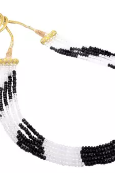 Multicolor crystal necklaces