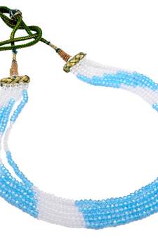 Multicolor crystal necklaces